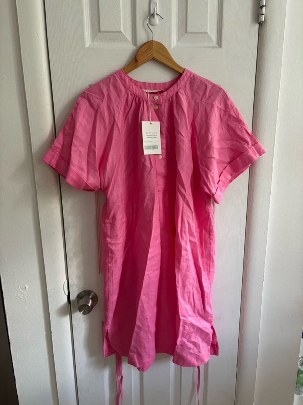 Everlane Popover Dress in Linen
